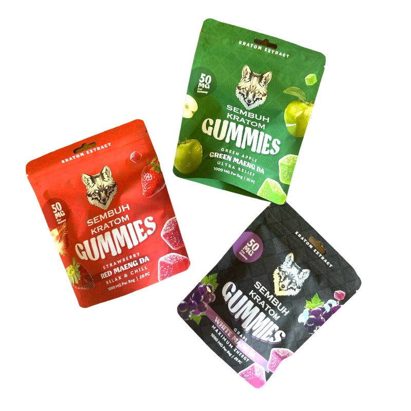 Sembuh White Maeng Da Extract Grape Gummies 20pc