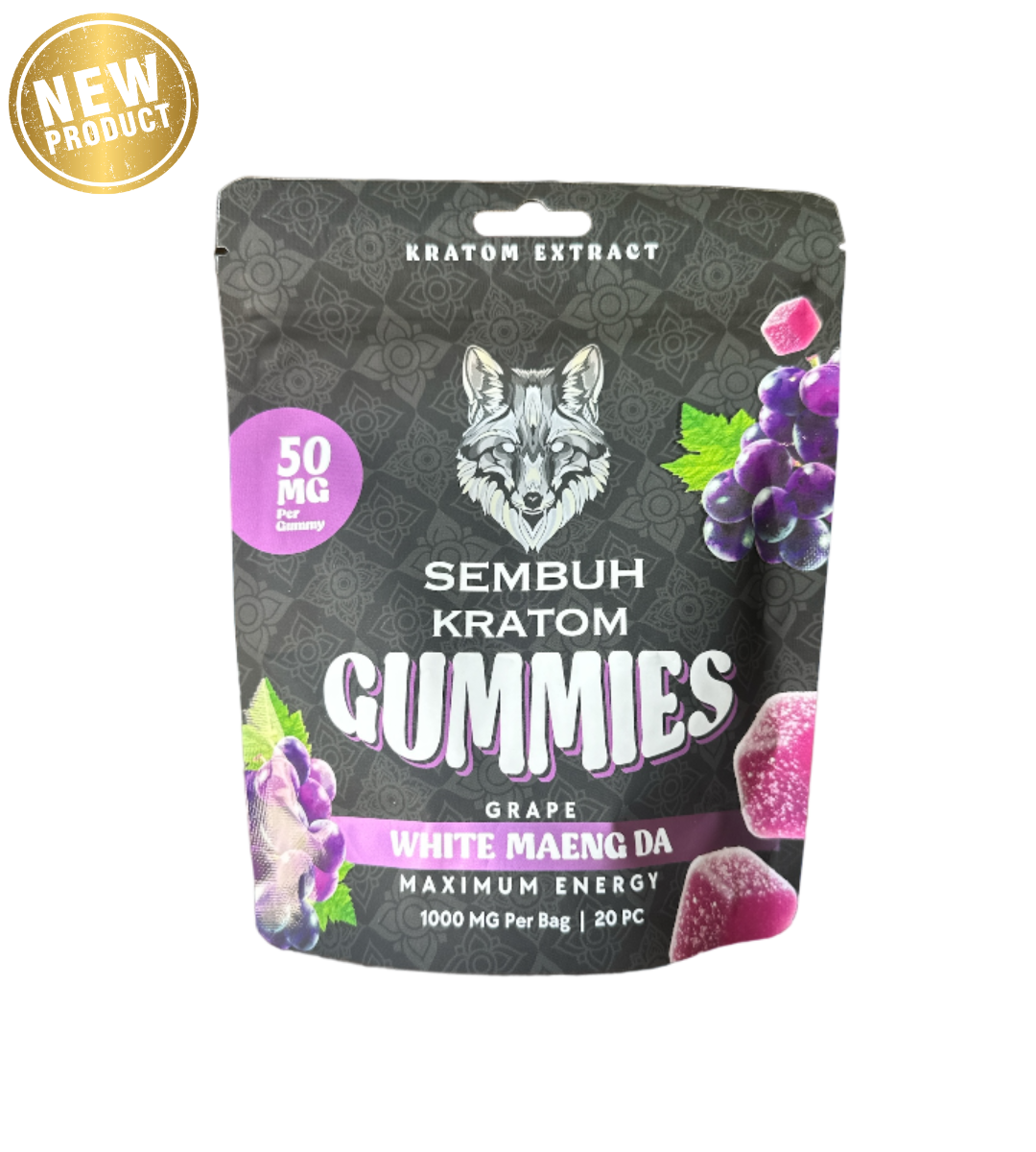 Sembuh White Maeng Da Extract Grape Gummies