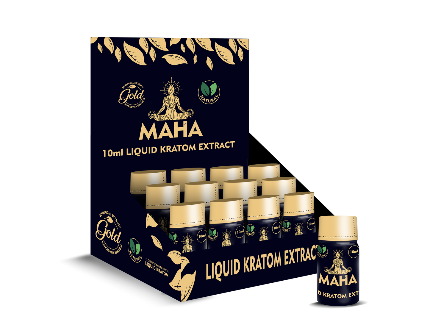 Maha Kratom Gold Extract Shot