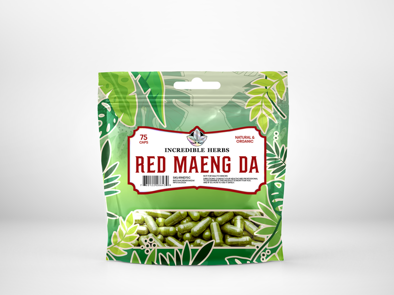 Incredible Herbs Red Maeng Da Capsules