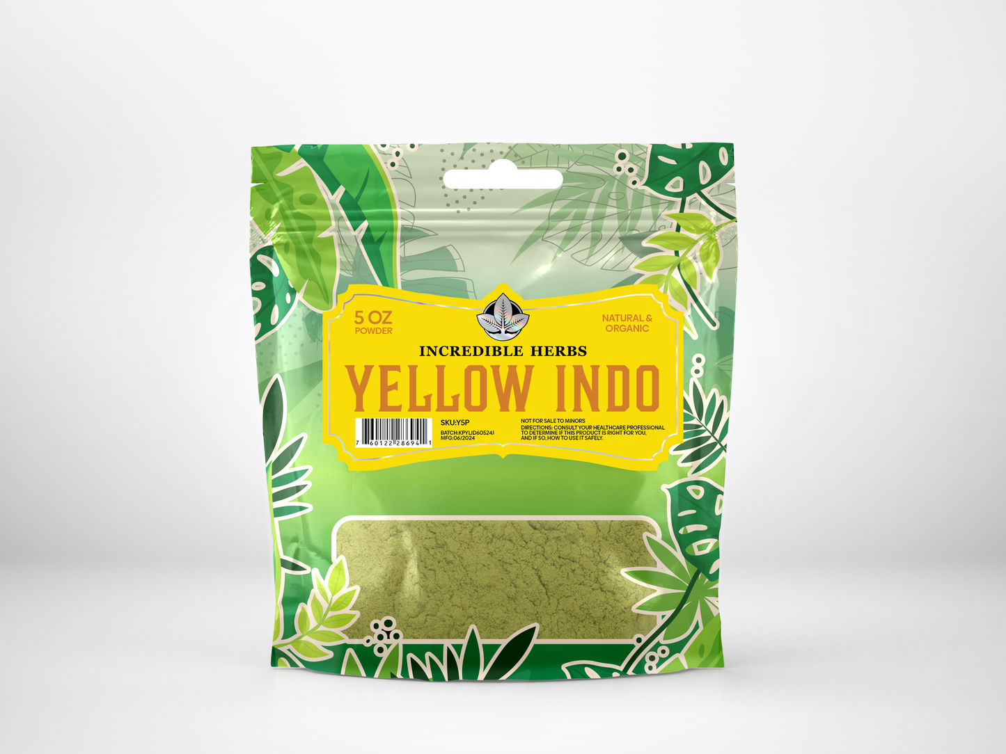 Incredible Herbs Yellow Indo Powder