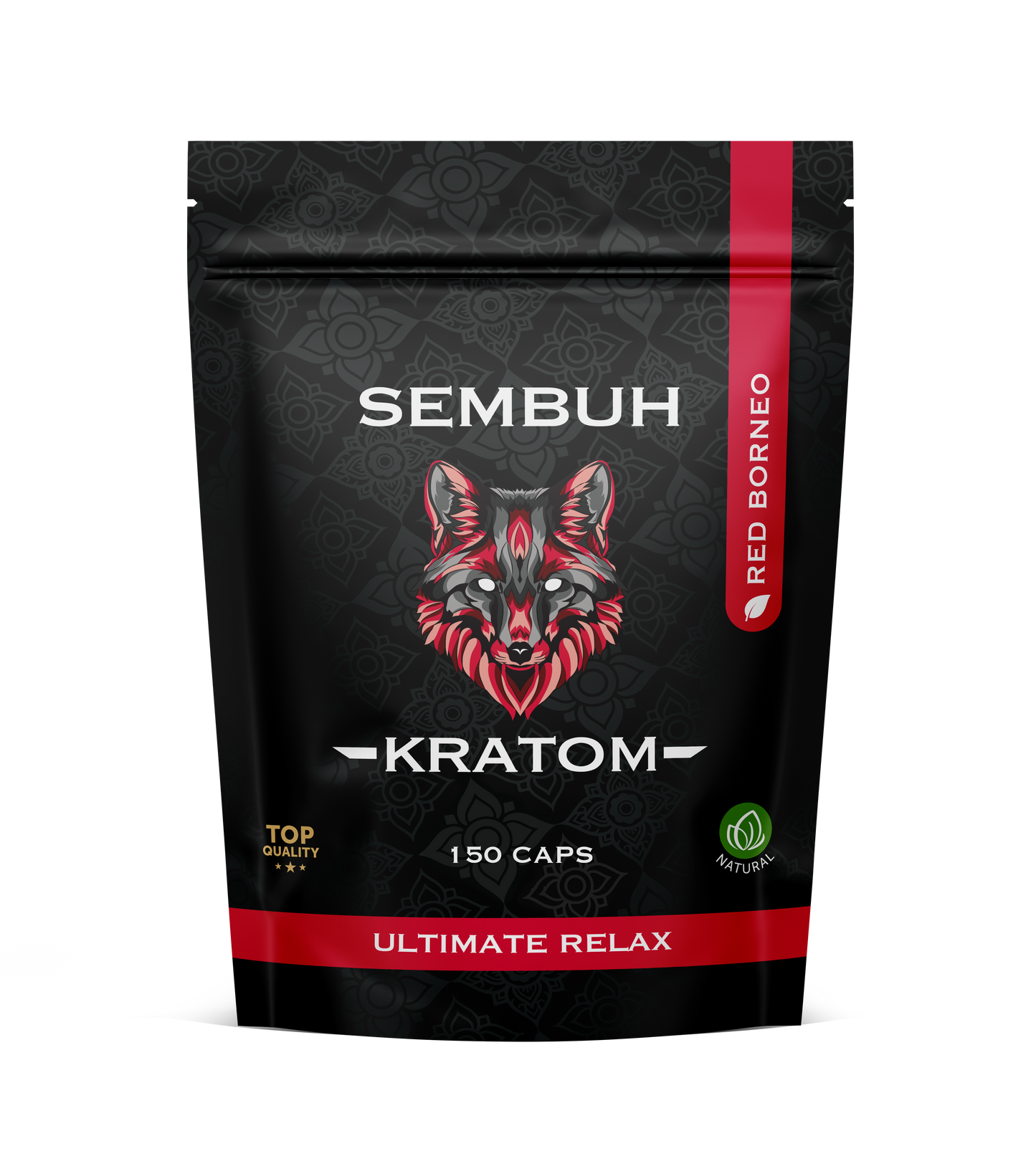 Sembuh Red Borneo Kratom Capsules