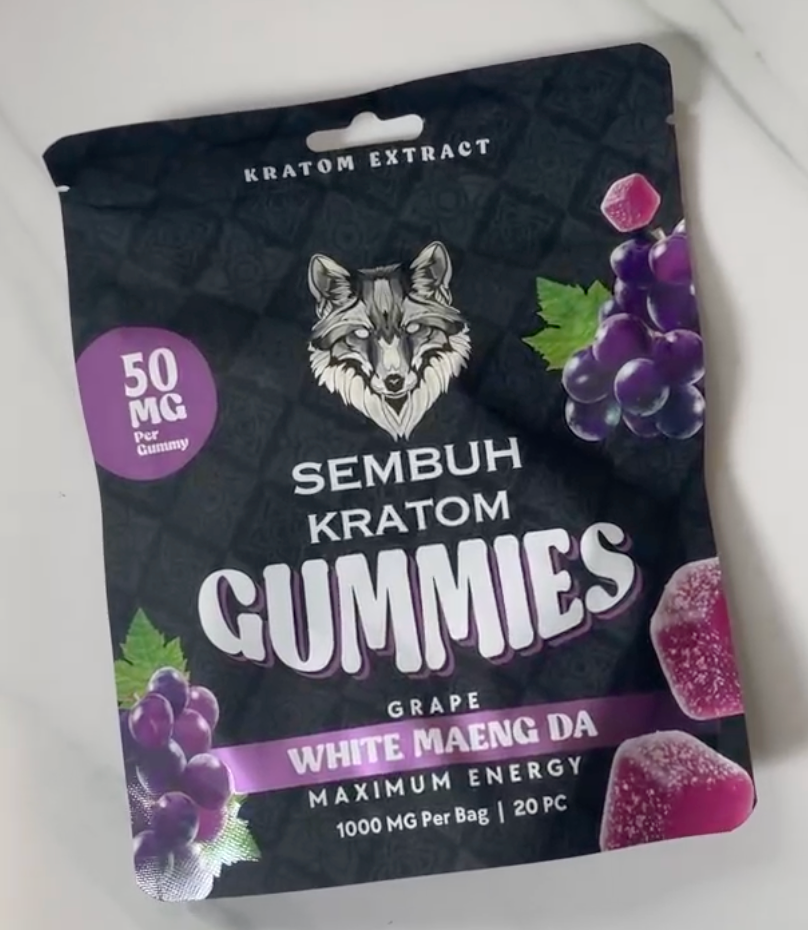 Sembuh White Maeng Da Extract Grape Gummies