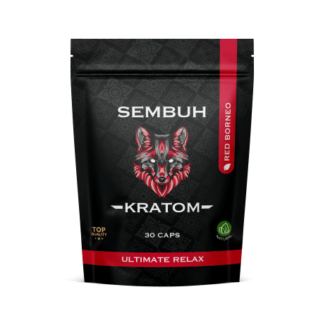 Sembuh Red Borneo Kratom Capsules