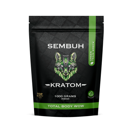 Sembuh Green Trainwreck Kratom Powder