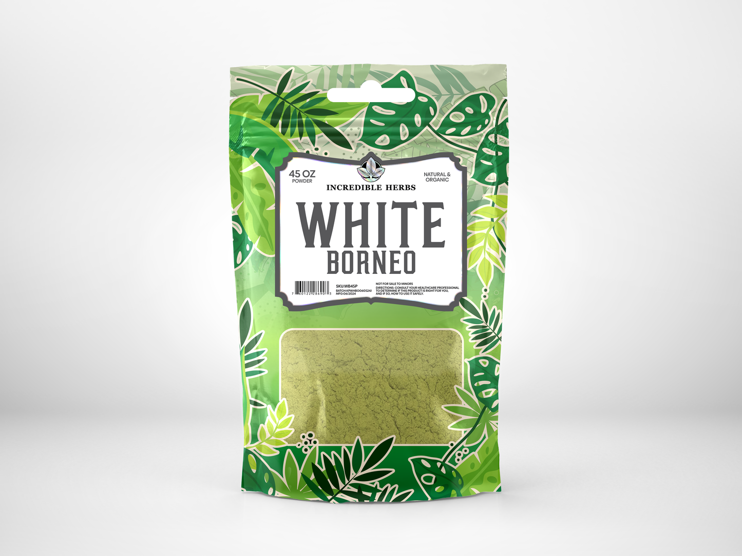 Incredible Herbs White Borneo Powder