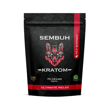 Sembuh Kratom Powder | Red Borneo | Ultra Relaxing