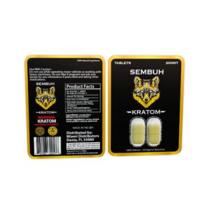 Sembuh Kratom Extract Tablets - 200MIT - 2pc